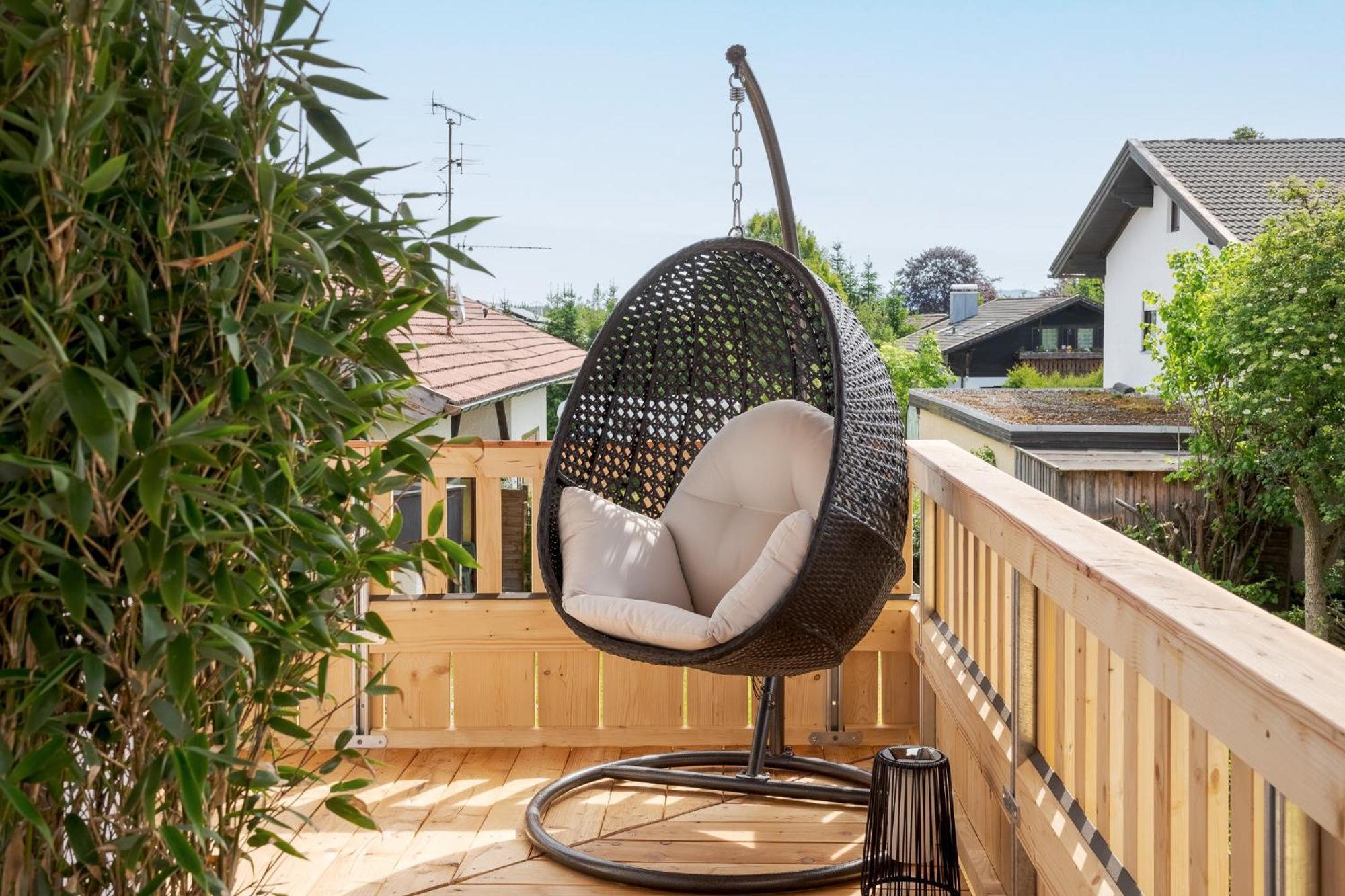 Fenjoy: Ferienapartment In Neubau / Balkon / Bbq Бернау ам Кимзе Екстериор снимка